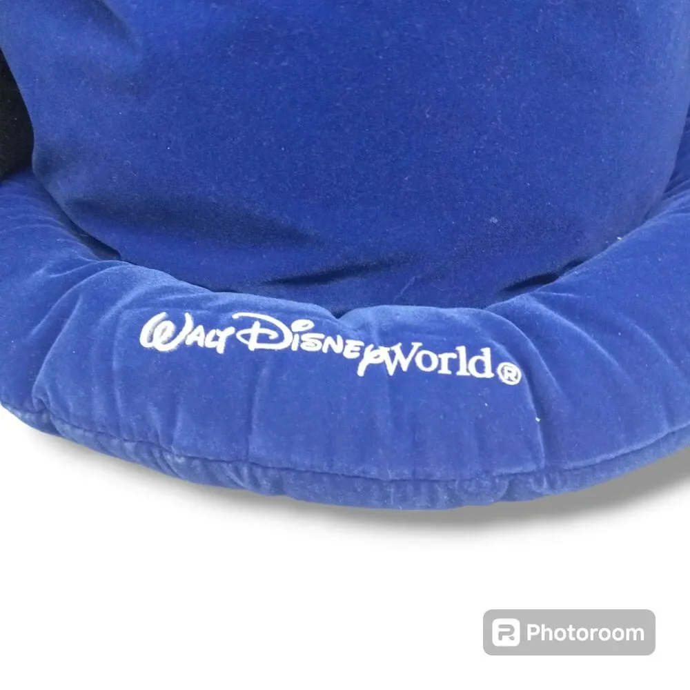 Disney Parks Sorcerer Mickey Fantasia Plush Ears Hat-One Size Youth-Lined-15